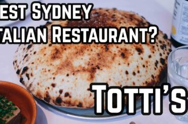 Totti’s Bondi: Best Italian restaurant in Sydney?