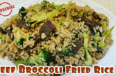 BEEF BROCCOLI FRIED RICE | TIPID ULAM RECIPE | LUTONG PINASARAP