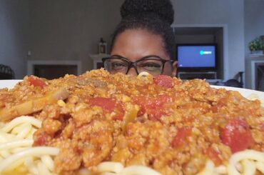 Savory Chunky Italian Spaghetti