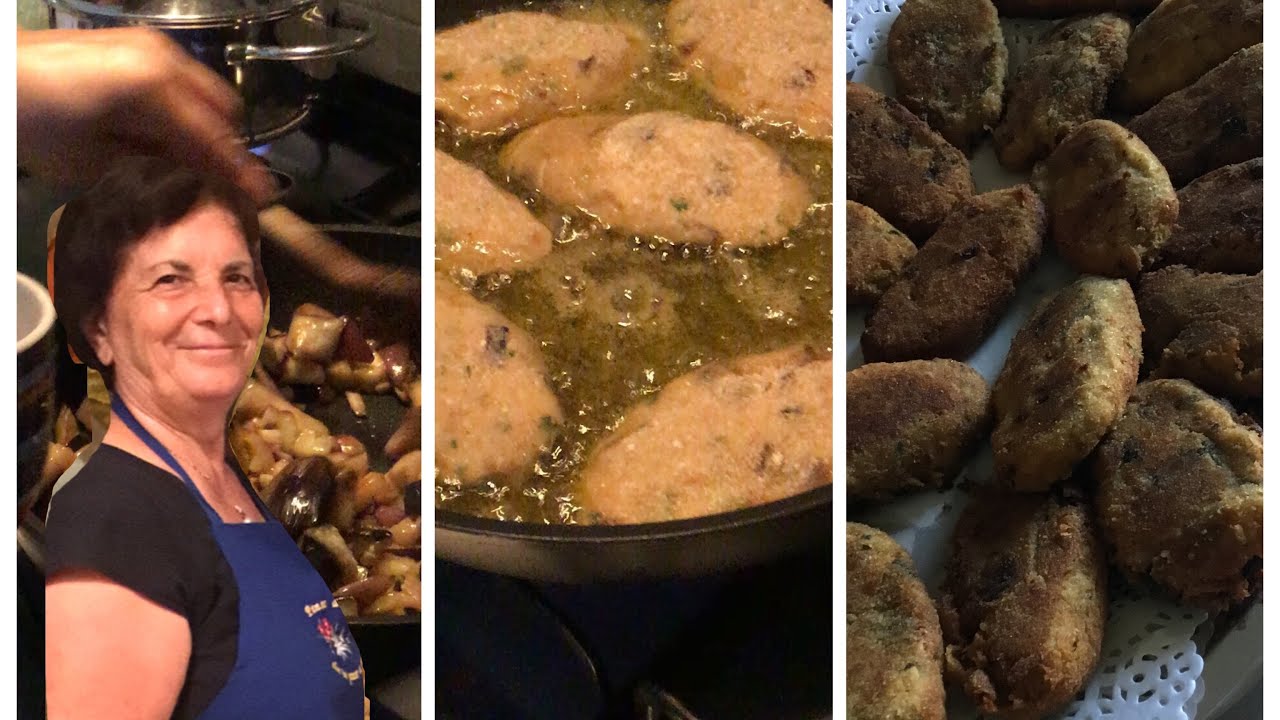 Italian grandma’s easy recipe-croquette of aubergines and potatoes Italian grandma’s easy recipe-croquette of aubergines and potatoes