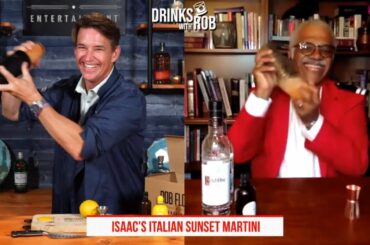 Isaac's Italian Sunset Martini with Master Mixologist Rob Floyd & Ted Lange | Princess Cruises