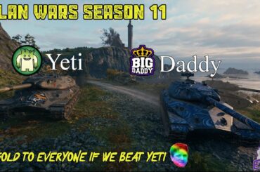 ♕ World Of Tanks || Clan Wars - Yeti vs Daddy - Italian food money!