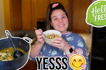 HELLOFRESH COOK WITH ME 😋 | ITALIAN NOODLE SOUP