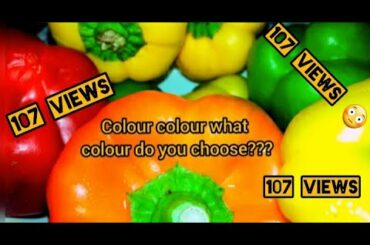 Colour Colour What Colour Do you Choose...??? | Italian Capsico Recipe | Give away | Tips Time