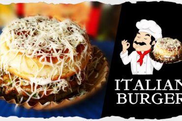 Italian Burger | Karnavati Snaks | Street Food | Fast Food | Hardik Darji