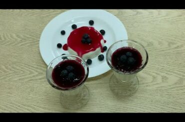 ITALIAN DESSERT PANNA COTTA- STRAWBERRY & BLUEBERRY - NIHA COOK BOOK.