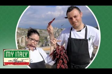 Margarita enjoys modern Italian dishes at Dimora Ulmo in Matera | My Italy With Margarita