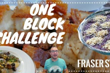 ONE BLOCK CHALLENGE!! FILIPINO Food Marathon + Italian/Southern Food