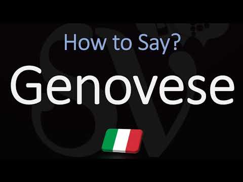 How to Pronounce Genovese? (CORRECTLY) Meaning & Italian Pronunciation How to Pronounce Genovese? (CORRECTLY) Meaning & Italian Pronunciation