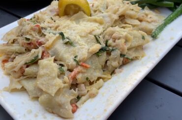 Fresh Pasta w/ Lobster,,Tarragon, Wine