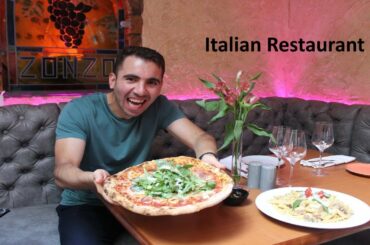 Halal Italian Zonzo restaurant Edgware road London!! حلال مطعم ايطالي في لندن / رستوران ایتالیایی