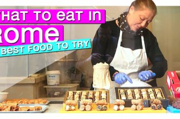 EPIC ROME FOOD GUIDE - From Breakfast & Lunch to Dinner from street food to restaurants in Rome