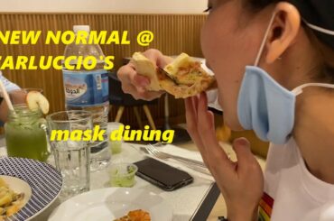 CARLUCCIO’S ITALIAN DINING  - VLOG#142  #newnormal #maskdining  #carlucciositaliandining