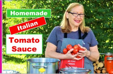 Homemade Italian Tomato Sauce