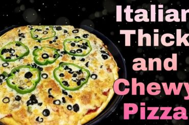 Italian Thick and Chewy Pizza| 3rd week | 3rd pizza| NH food factory