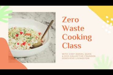 Our first ever interactive cooking class