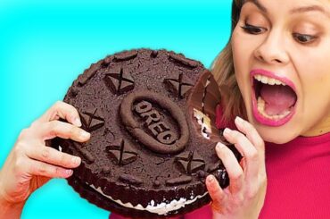 IT G GIANT FOOD VS MINIATURE FOOD!