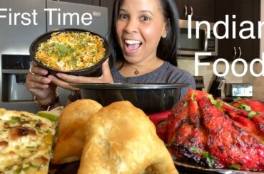 FIRST TIME TRYING INDIAN FOOD MUKBANG 인디안 음식 + NEW UPLOAD SCHEDULE