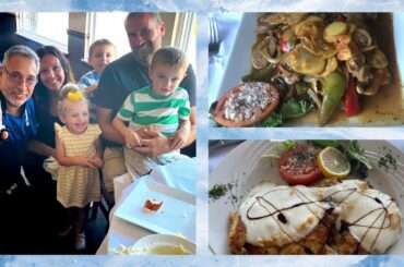 Dinner at Abu's Restaurant! | Delicious Italian Food (Cena en el Restaurante de Abu)