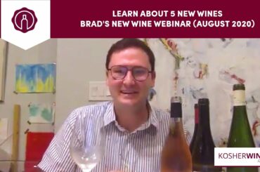 Learn About 5 New Wines | Brad's New Wine Webinar (August 2020)