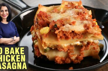Chicken Lasagna Without Oven | How To Make Chicken Lasagna In Pan | Italian Recipe By Tarika