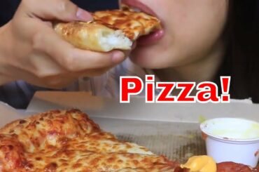 ASMR Italian Food - Italian Mukbang - Eatingshow - Pizza