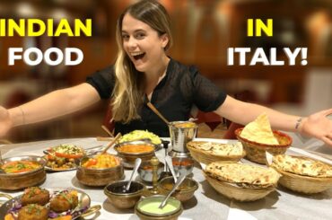 Better Than India? Having The Best Indian Food in Italy!
