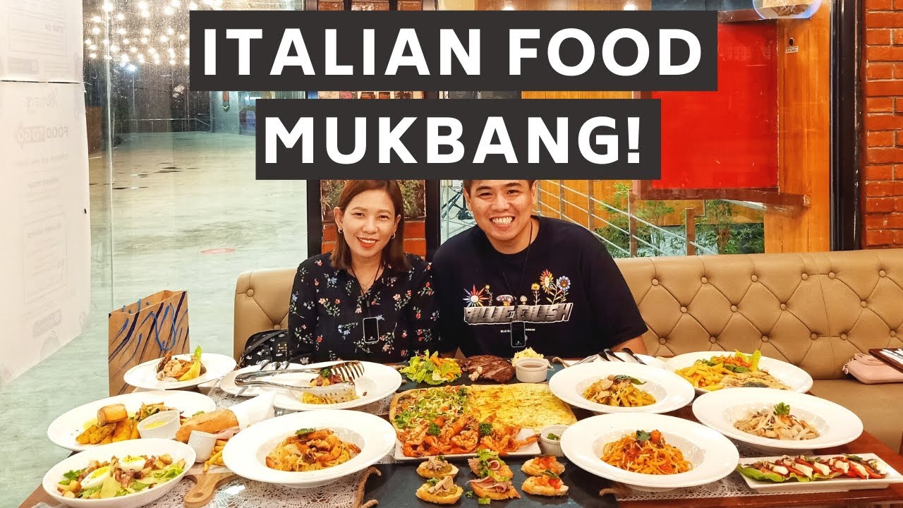 EATING ITALIAN FOOD MUKBANG: Pinoy Mukbangs 2020 at Gustoso Italian Bistro EATING ITALIAN FOOD MUKBANG: Pinoy Mukbangs 2020 at Gustoso Italian Bistro