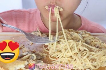 ASMR Italian Food - Mukbang Italian - Eatingshow - ASMR Noodles