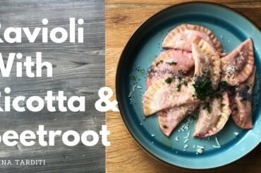 Pasta With Ricotta & Beetroot - Casunziei | Regional Italian Cuisine (Veneto)