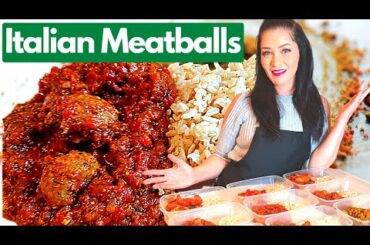 ULTIMATE ITALIAN MEATBALLS - LOW-CAL