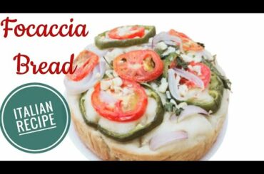 Focaccia bread/Italian bread/italian recipe | Easy Italian Bread Recipe/How to make Focaccia Bread.