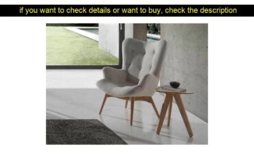 REVIEW Modern ash wood chair with upholstered seat Italian design chair modern chair armchair 5023