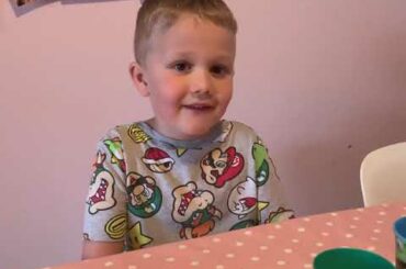 British kids eat Italian food for dinner for a week!