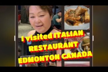 VISITED ITALIAN RESTAURANT INSIDE THE CASINO IN EDMONTON CANADA