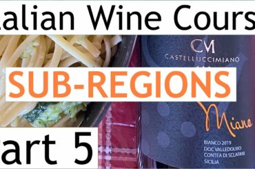 Italian Wine Course Part 5: Sub Regions