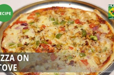 Pizza on Stove Recipe | Lazzat | Samina Jalil | Italian Food