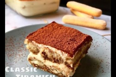 Classic Italian Tiramisu Recipe | Easy & #homemade #tiramisu