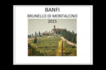 Banfi 2015 Brunello di Montalcino