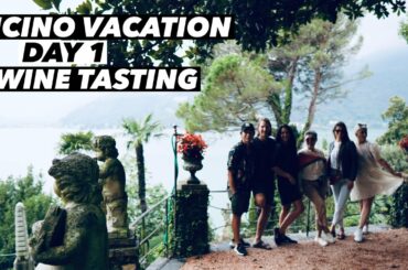 Wine tasting coffee // Ticino vacation day 1