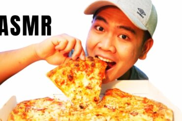 ASMR FAST FOOD ITALIAN PIZZA XXL SEAFOOD MUKBANG EATING SOUNDS 🍕