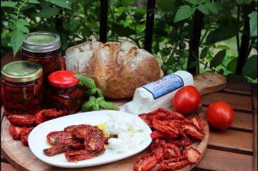 Homemade Italian Sun Dried Tomatoes l Cooking In Canada