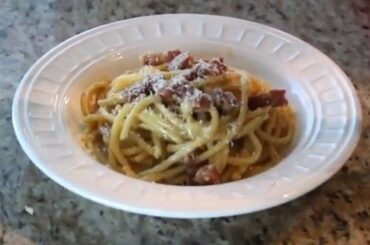 How to make Carbonara Recipe Italian Pasta
