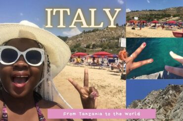 ONE MONTH IN ITALY: Vlog #1 =Beach day, Shopping & Sushi in Sicily