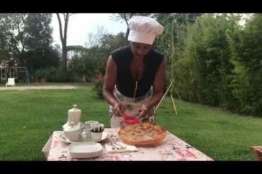 Italian food in Amharic- የፖም (አፕል) ኬክ (Apple cake)