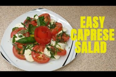 Italian Caprese Salad | Simple Recipe