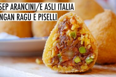 ARANCINI/ARANCINE | Resep Arancini Langsung Dari Italia - Arancini Italian Rice Balls Recipe