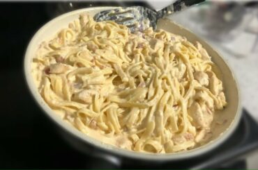 Worlds Best Fettuccine Alfredo | Cooking Italian With O