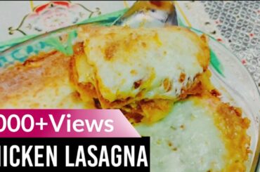 சிக்கன் லசான்யா || Chicken Lasagna || How To Make Easy  Italian Lasagna At home