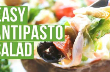 Antipasto Salad Recipe | Cook Eat Well